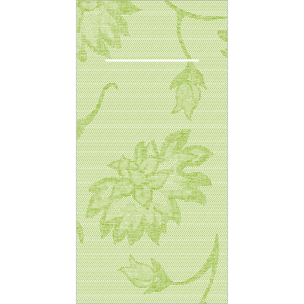 Mank Pocket-Napkins Lisboa schilfgrün 40 x 40 cm 1/8 Falz