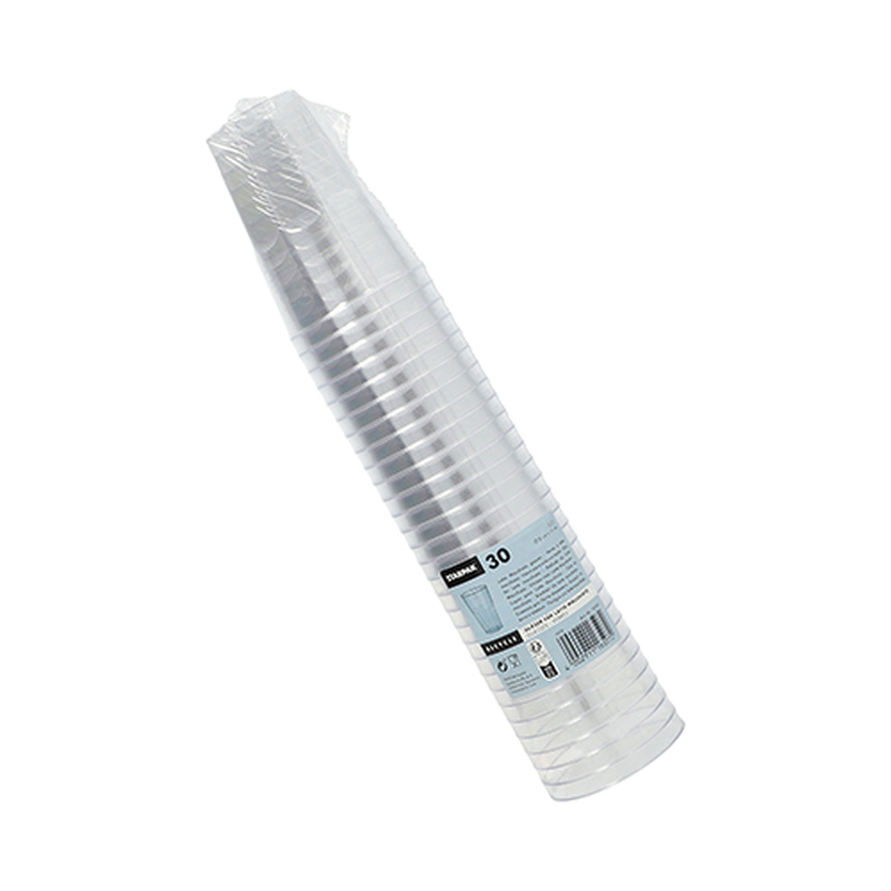 Papstar Gläser für Latte Macchiato, PS 0,3 l Ø 8 cm · 11 cm glasklar
