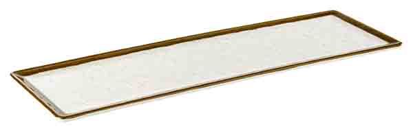 APS GN 2/4 Tablett -STONE ART-53 x 16,2 cm, H: 1,5 cm , Melamin 53 x 16,2 cm, H:
