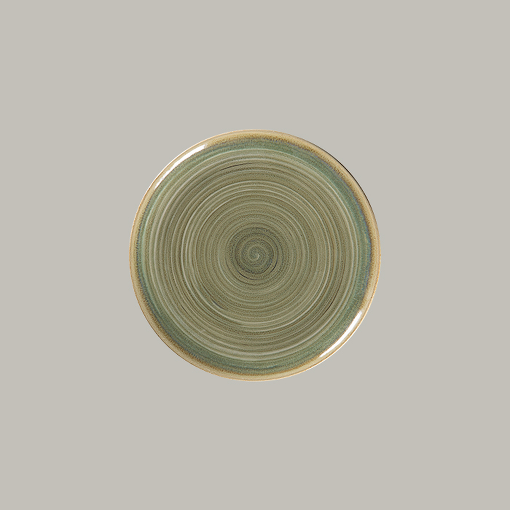 RAK Teller flach coup - emerald Serie: Spot Ø 26.7 cm / Ht. 2.7 cm