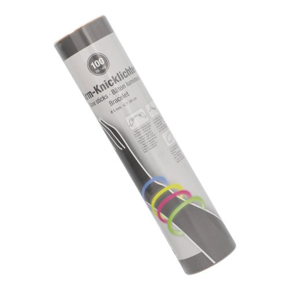 Papstar Knicklichter Ø 0,5 cm · 20 cm farbig sortiert