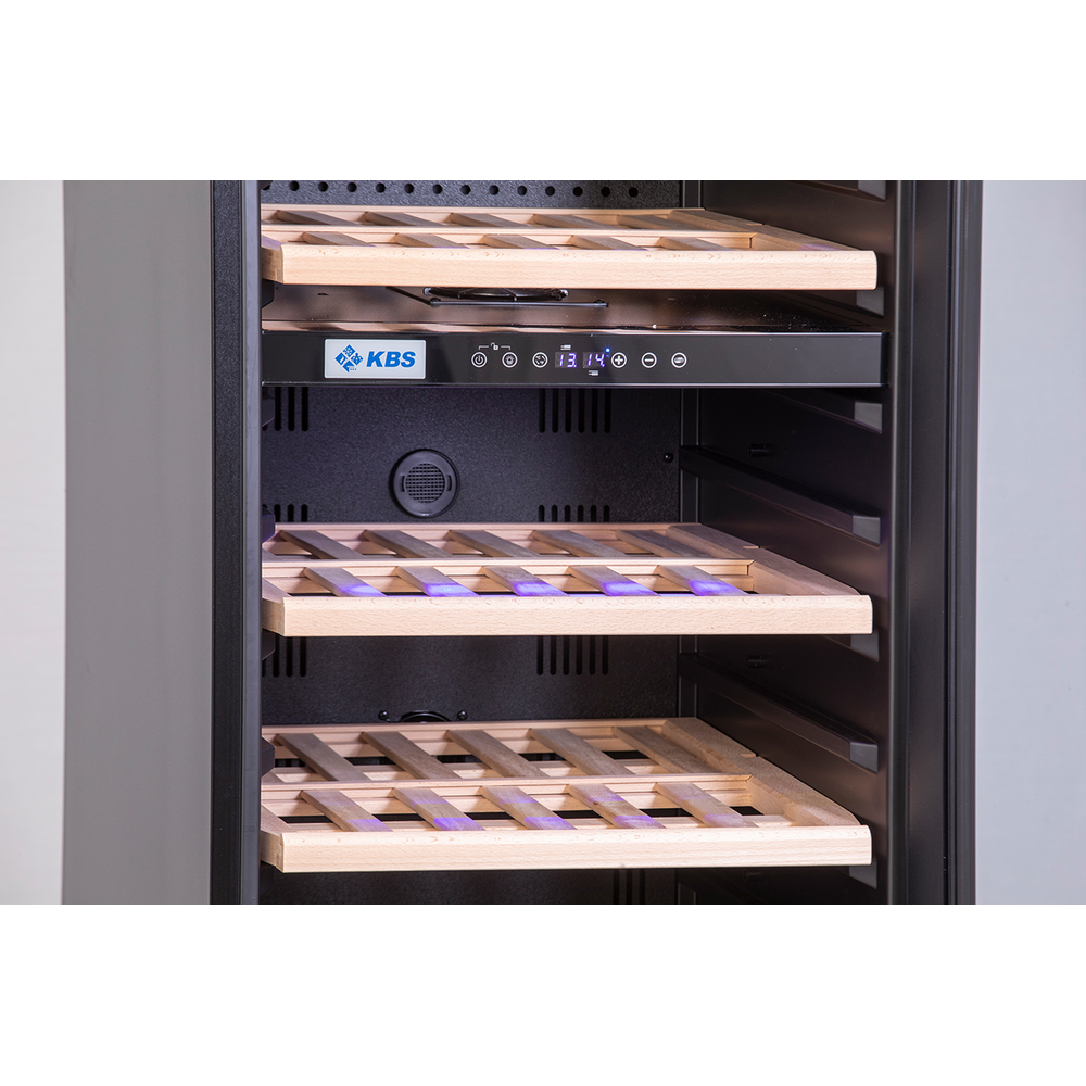 KBS Weinkühlschrank 2 Temperaturzonen Vino 444