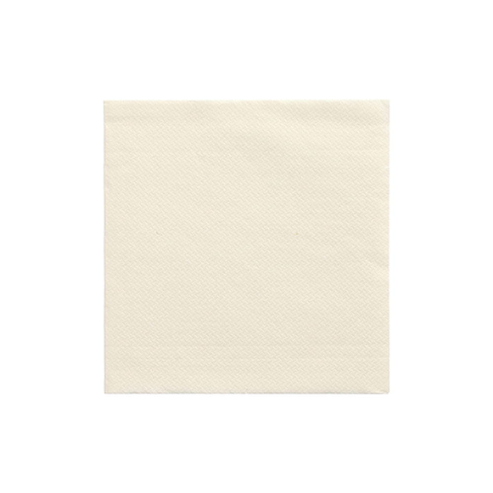 Papstar Servietten "DAILY Collection" 1/4-Falz 24 cm x 24 cm champagner