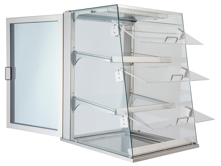 Nordcap Einbaukühlvitrine Cold Flaps 87-Z