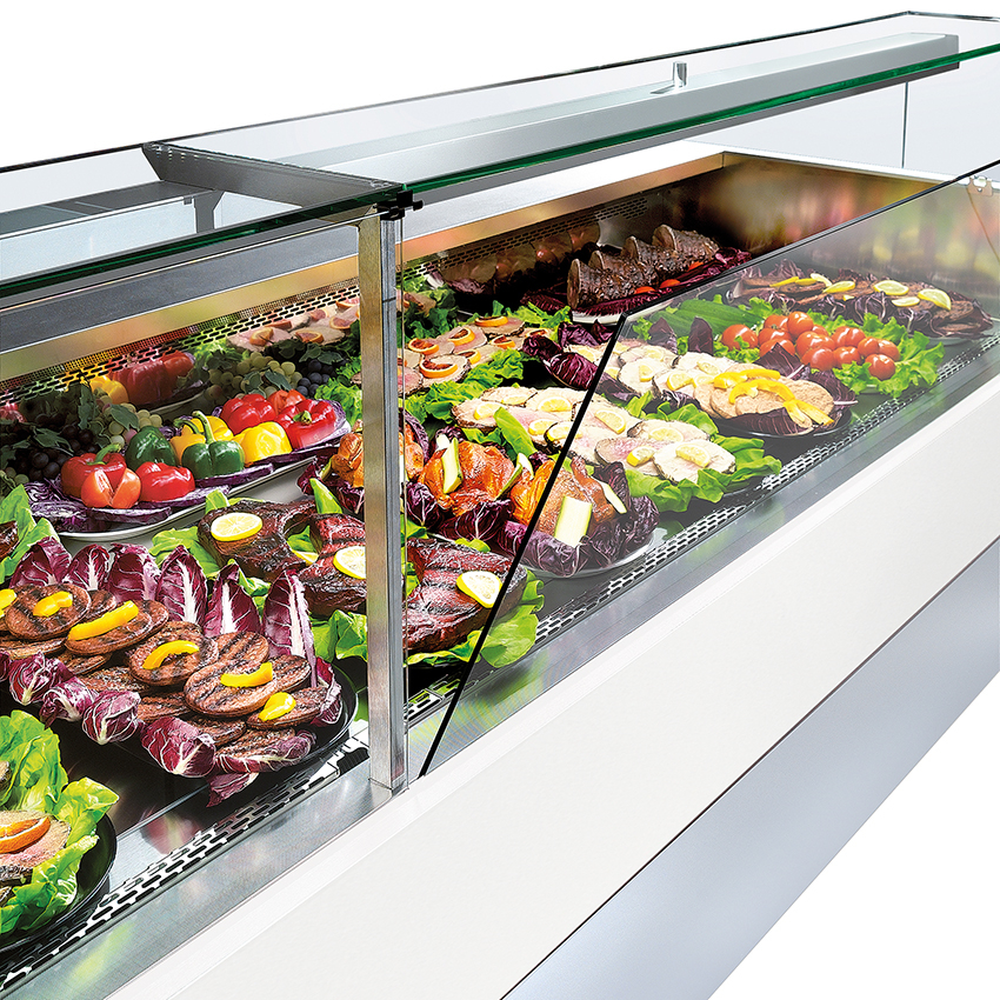 Nordcap Frischwarentheke EXTRA EX100 L 2500 M2