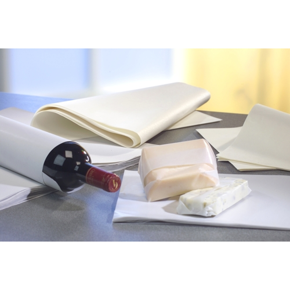 Papstar kg Einschlagpapiere, Cellulose 50 cm x 37,5 cm weiss 1/4 Bogen