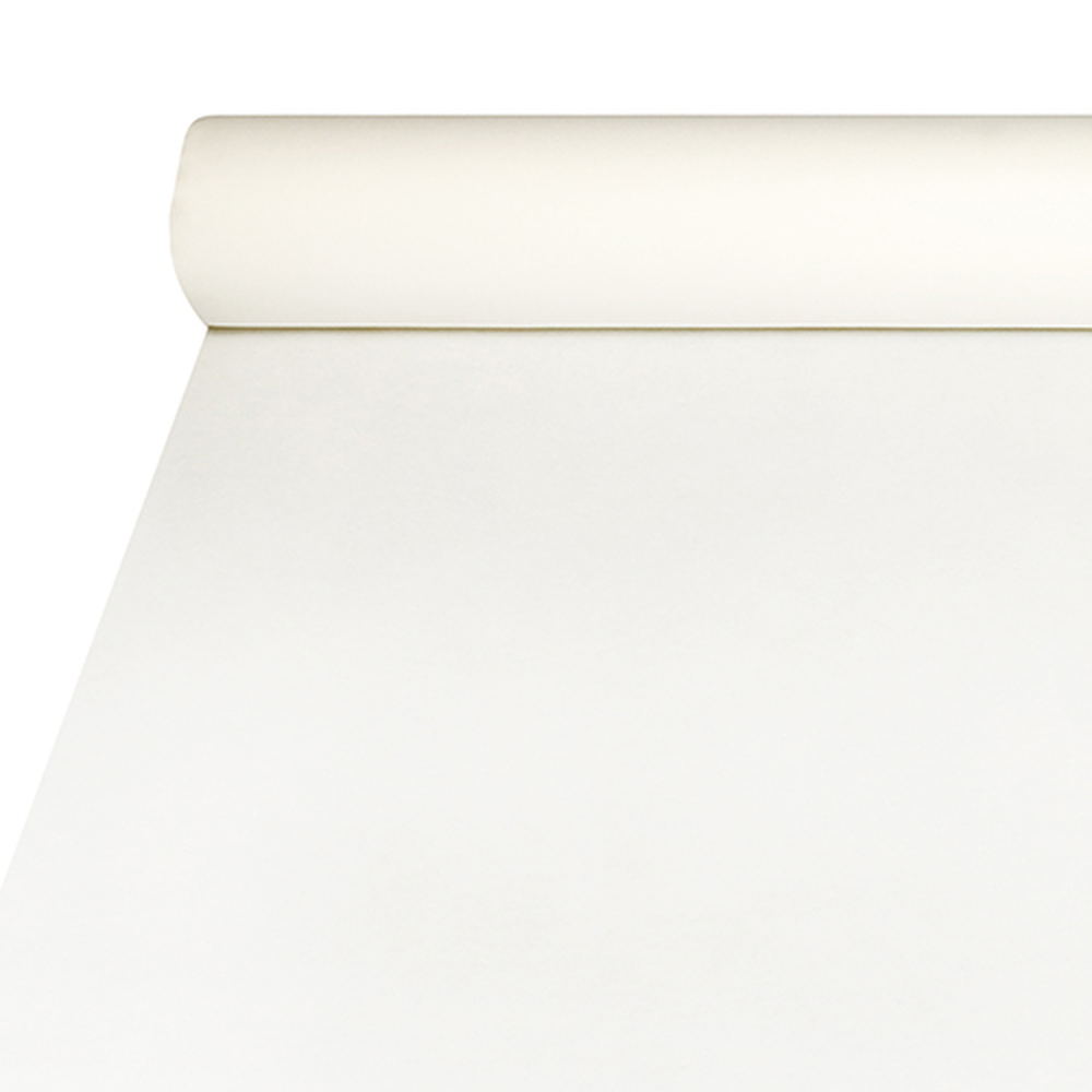 Papstar Tischdecke, stoffähnlich, Airlaid 20 m x 1,2 m weiss