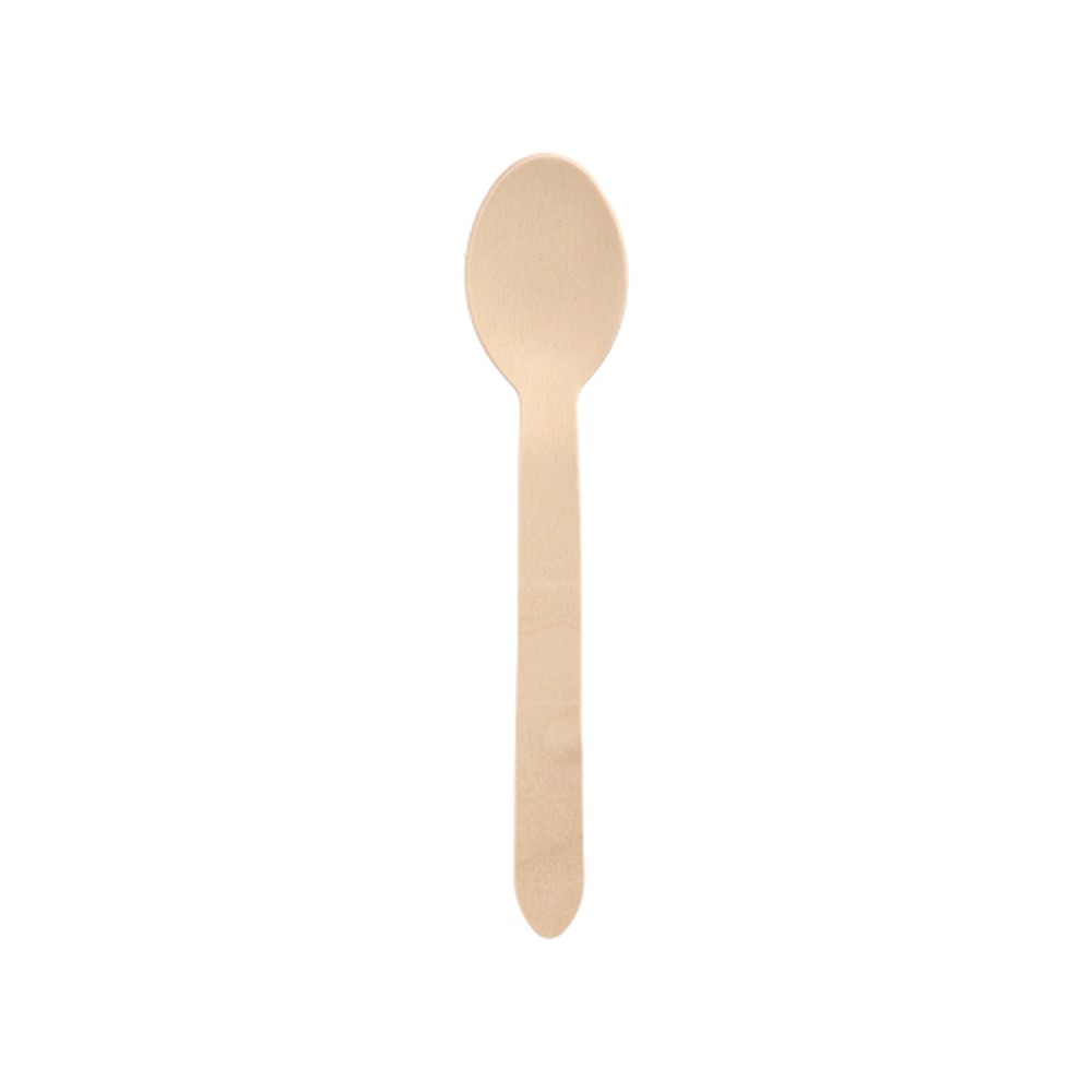 Papstar Löffel Holz "pure" 16 cm