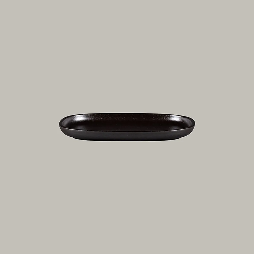 RAK Platte oval - forge Serie: Ease L 26.1 cm / W 18 cm / Ht. 2.5 cm