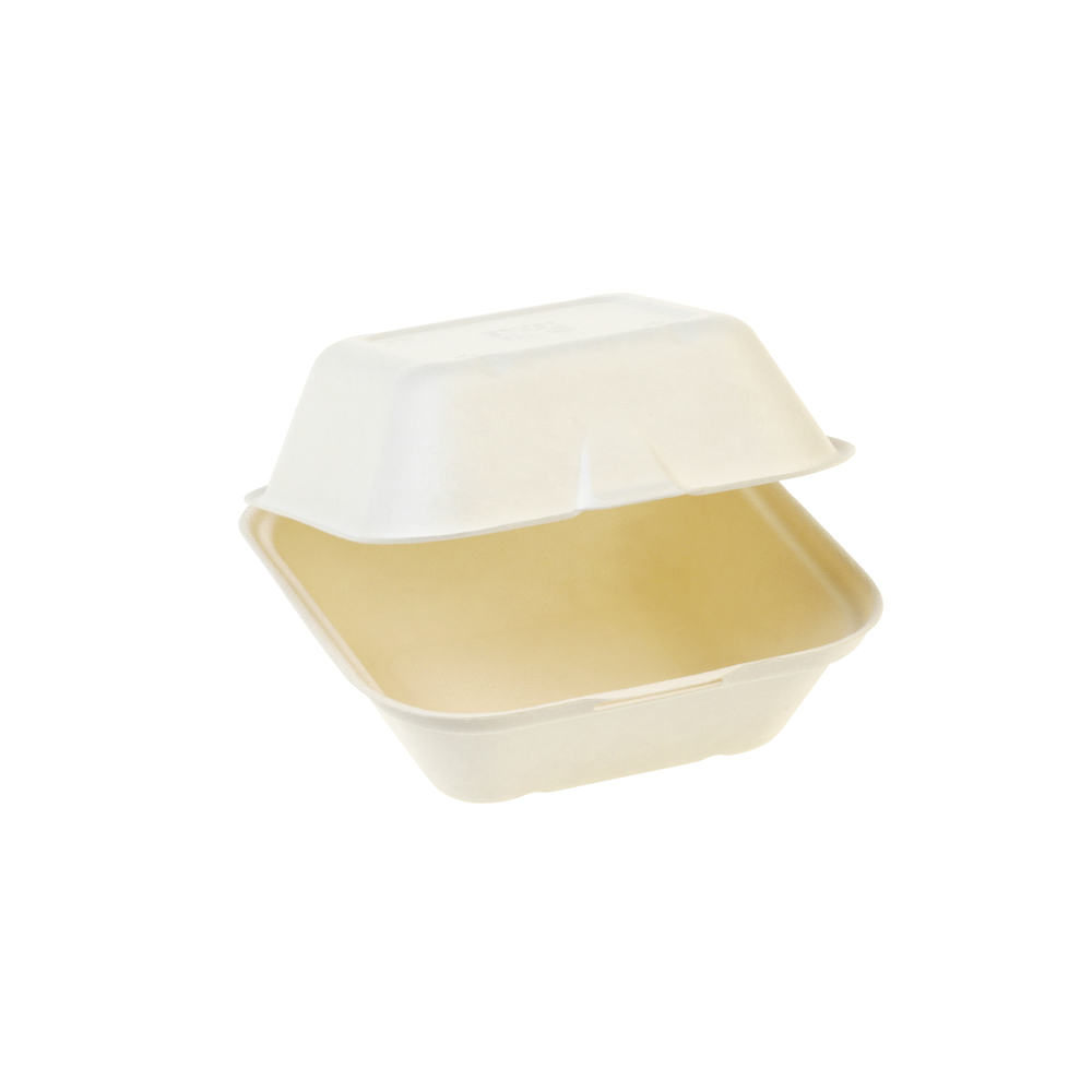 Pacovis Burger Box gross, Naturesse 135x135x78mm