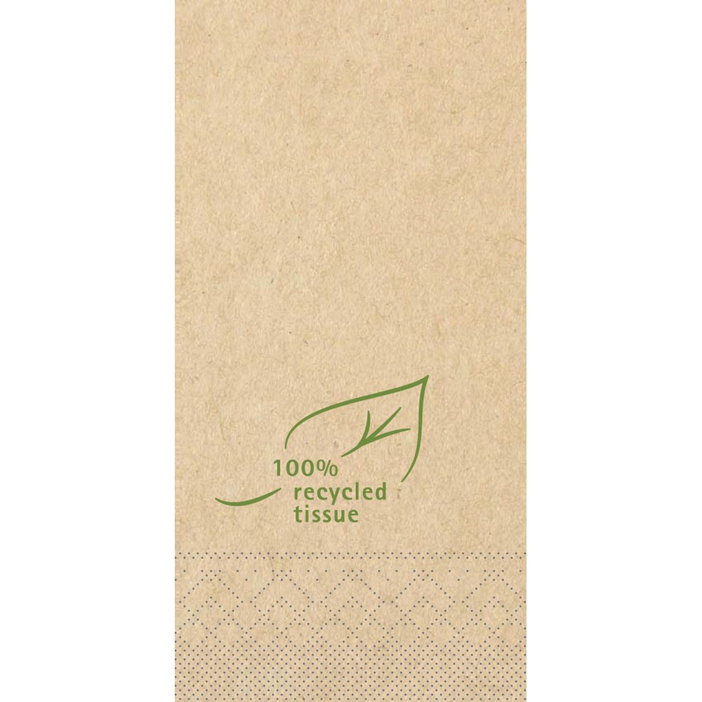 Mank Serviette Recycled Tissue 33 x 33 cm 1/8 Falz