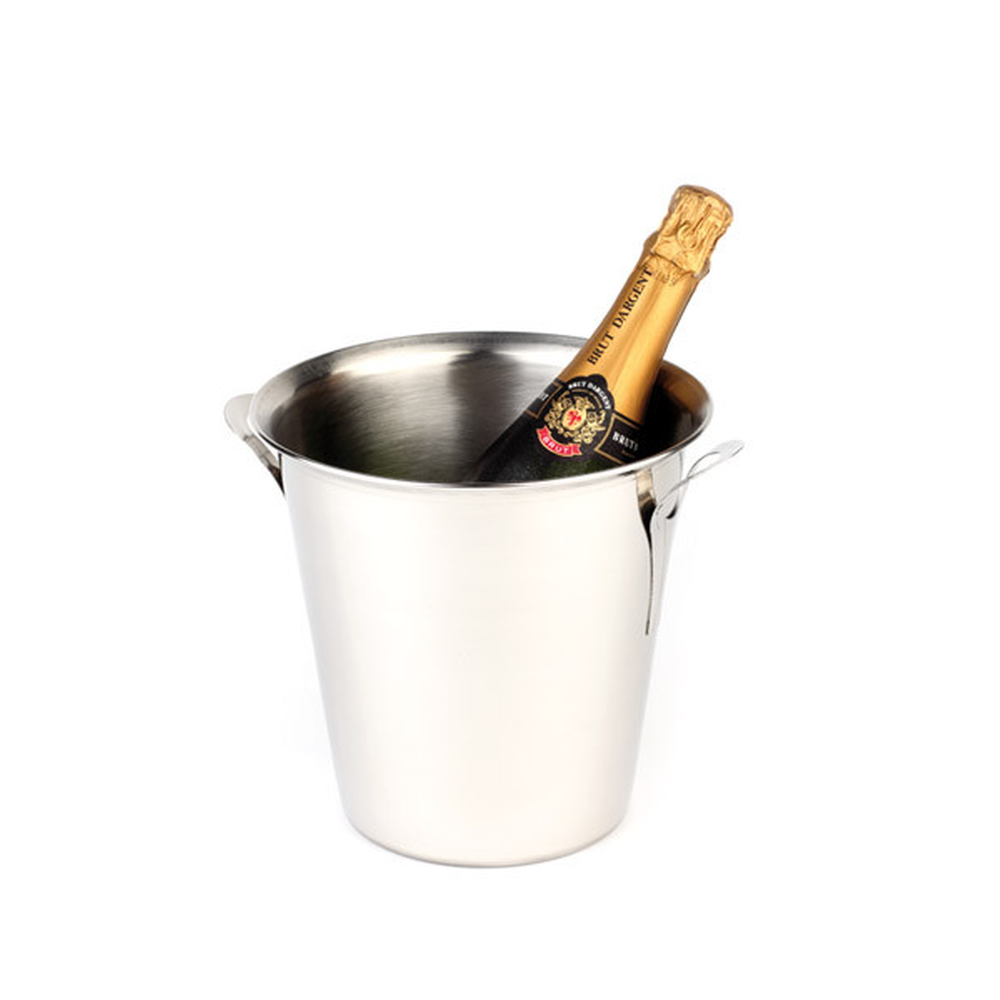 APS Wein- / Sektkühler Ø 21 cm, H: 21 cm, 3,5 Liter , Edelstahl
