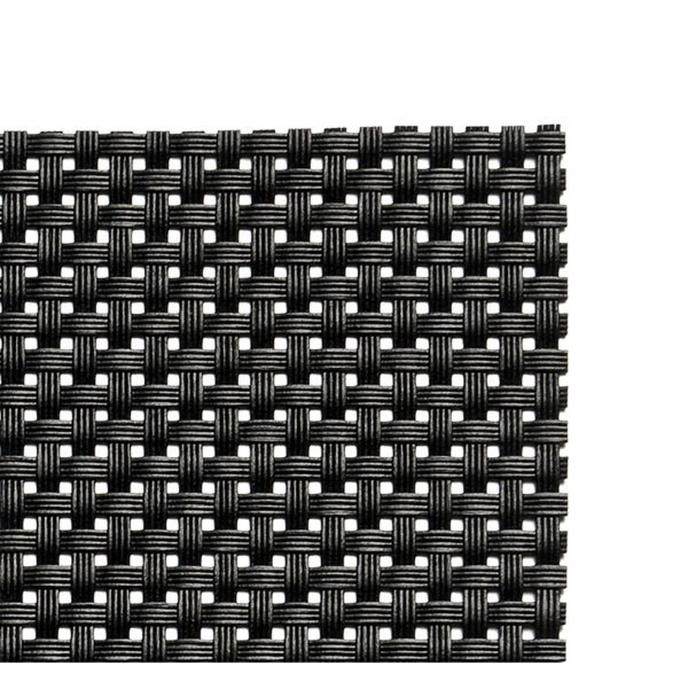 APS Tischset - schwarz 45 x 33 cm , PVC, Schmalband