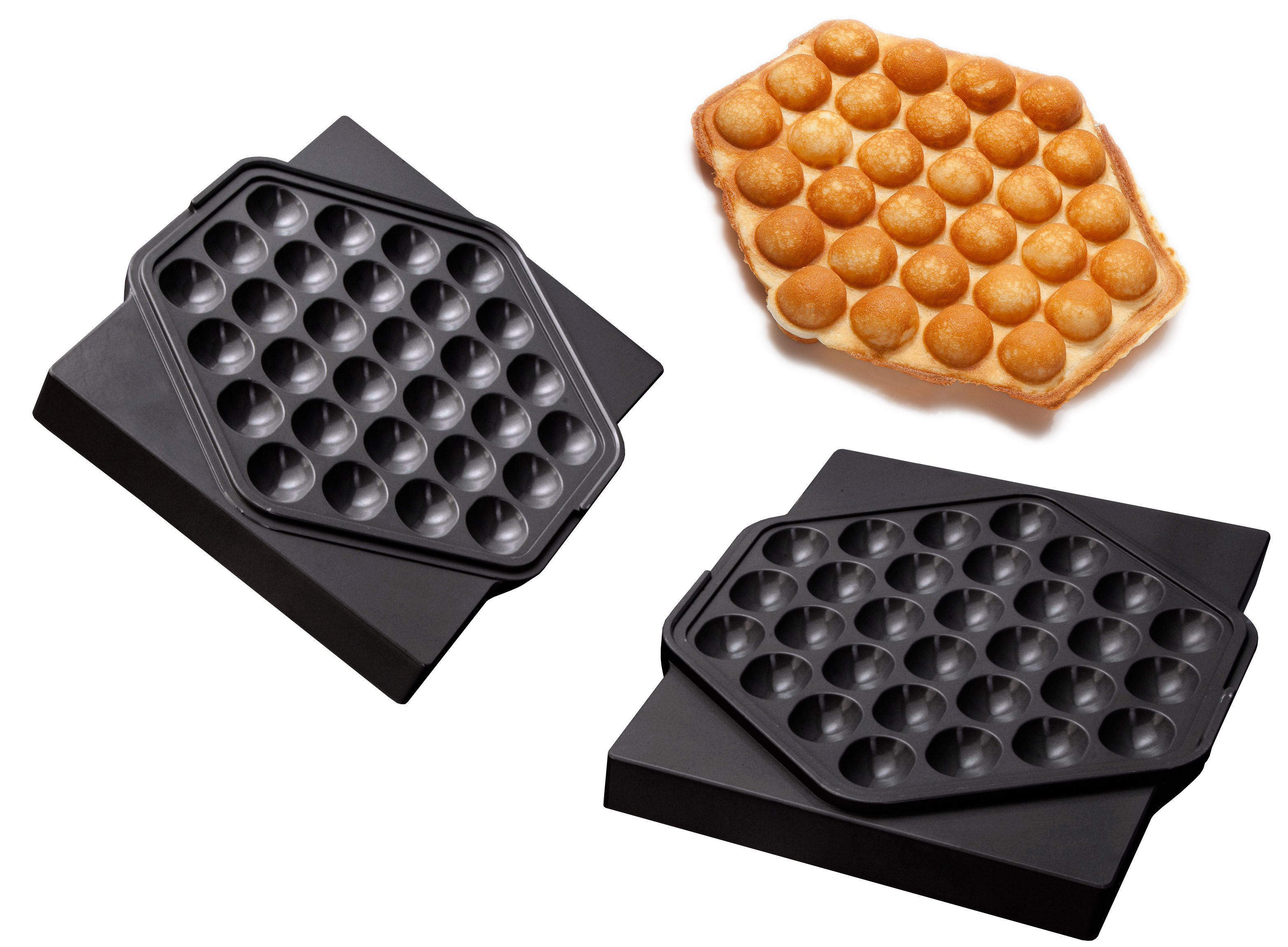Neumärker Bubble Waffel Backplattensatz