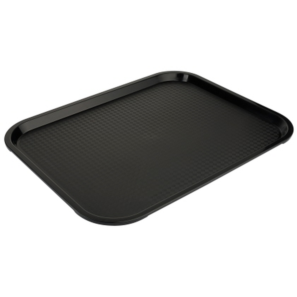 Contacto Serviertablett rechteckig Polypropylen schwarz 45x35 cm