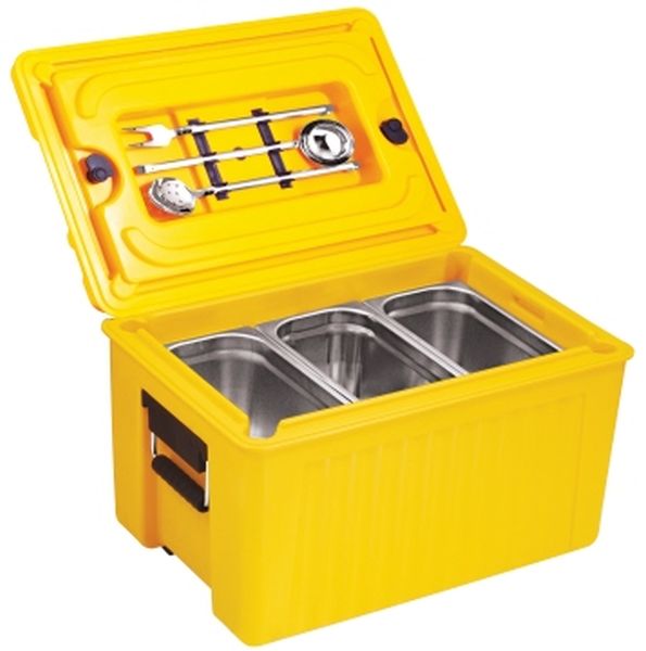 Transportbehälter (auch Thermo) für Getränke & Speisen
