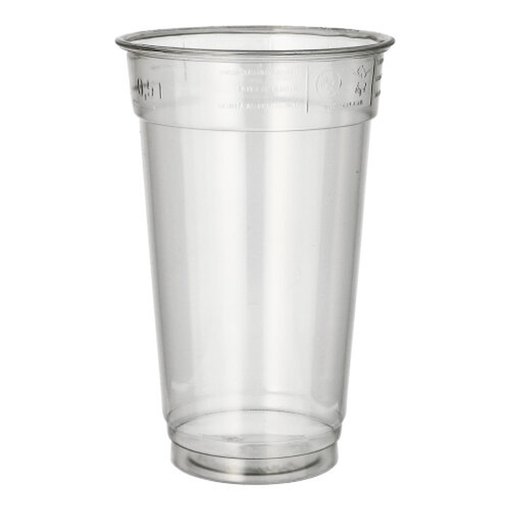 Papstar Trinkbecher "Hurricane", PET 0,5 l Ø 9,5 cm · 14,9 cm glasklar