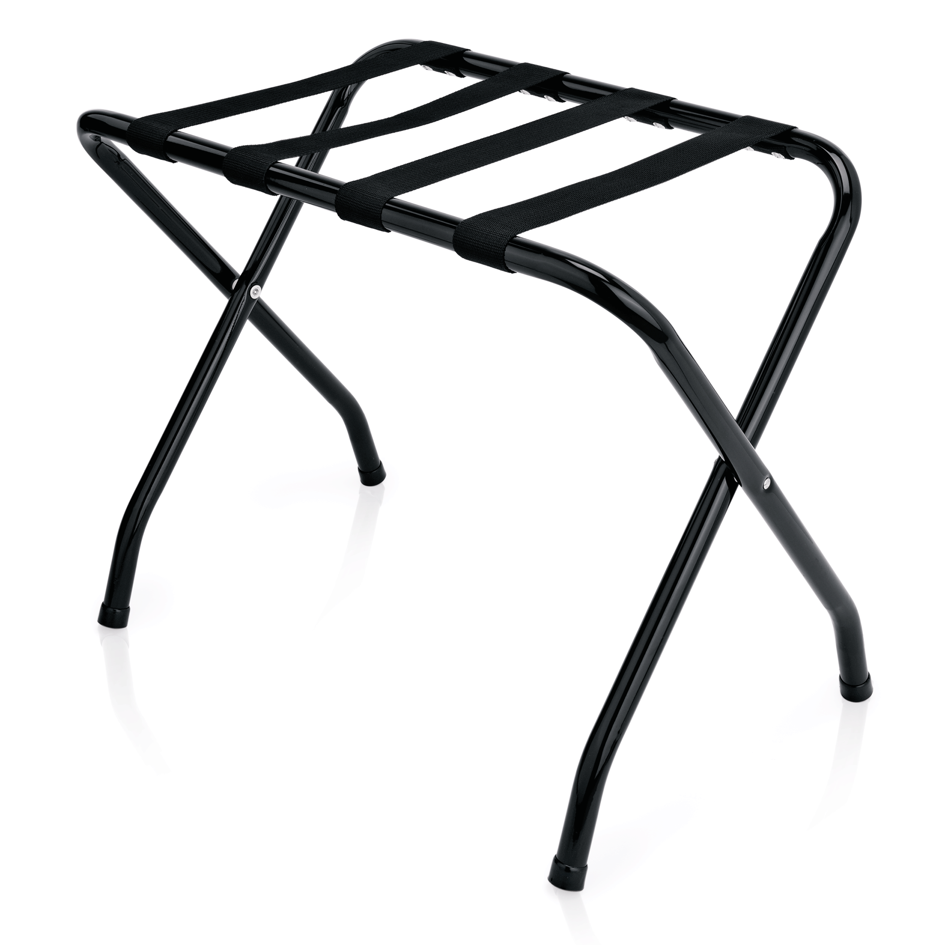 WAS Gepäckablage, 65 x 40,5 x 54 cm, black, pulverbeschichtet, Stahl, Nylon