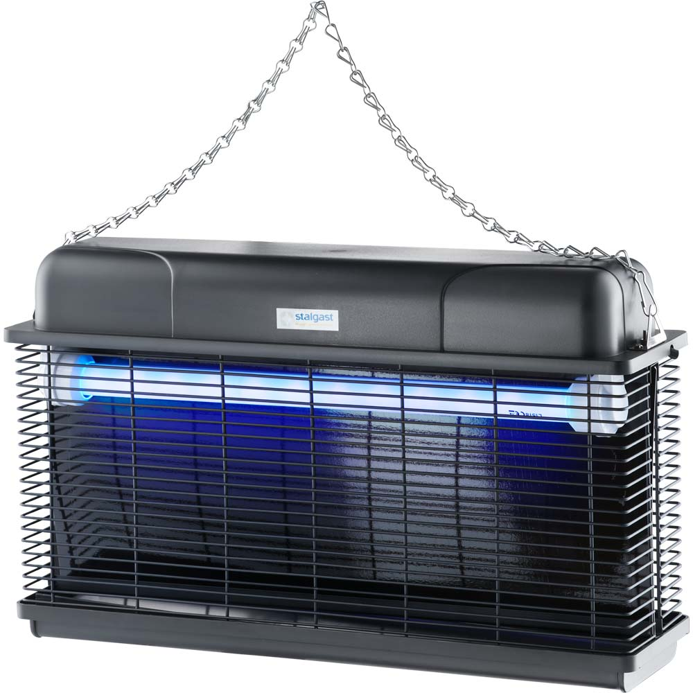 Stalgast Insektenvernichter mit LED-Lampe und Klebefolie, 14 W