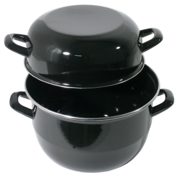 Contacto Muscheltopf 18 cm, emailliert