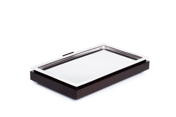 APS Cool Plates Set 1 53 x 32,5 cm, H: 8,5 cm , Buche, massiv, Farbton Wenge