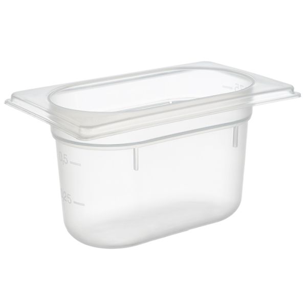 APS GN 1/9 Behälter 17,6 x 10,8 cm, Tiefe: 100 mm , Polypropylen, 1,0 Liter