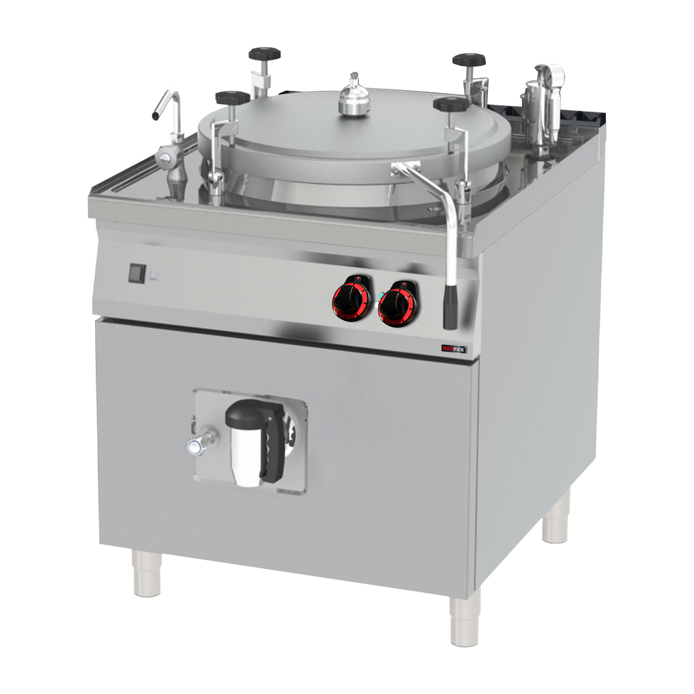 RM Gastro Indirekter elektrischer Druckkessel 150 l / REDFOX - BIA 90/150 E