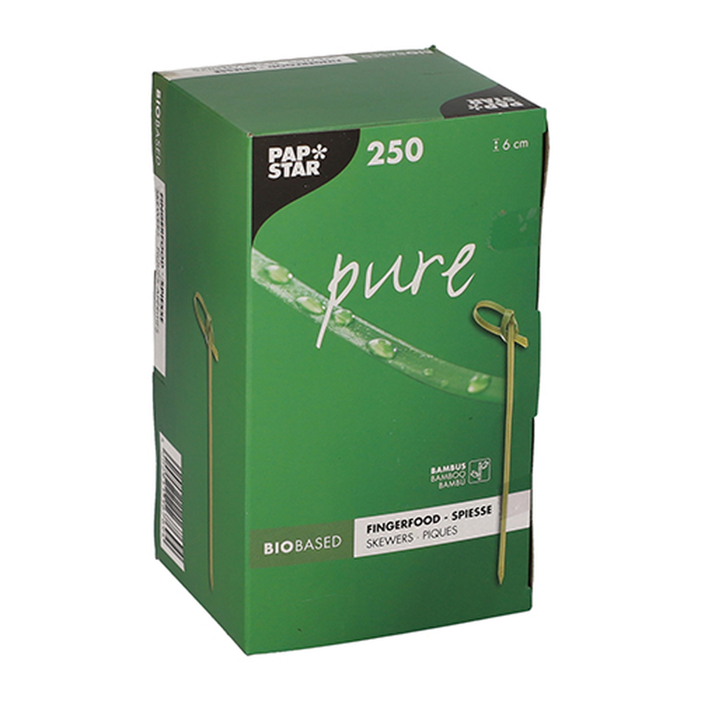 Papstar Fingerfood - Picker "pure" 6 cm "Knoten"