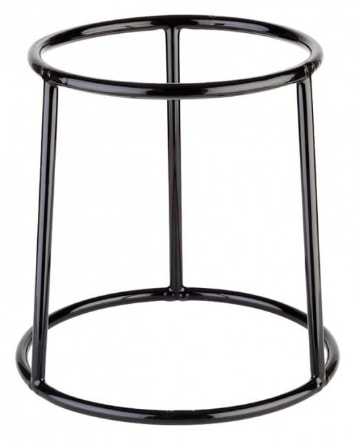 APS Buffet-Ständer - MULTI ROUND- Ø 15,5 / 18 cm, H: 18 cm , Metall, schwarz umm