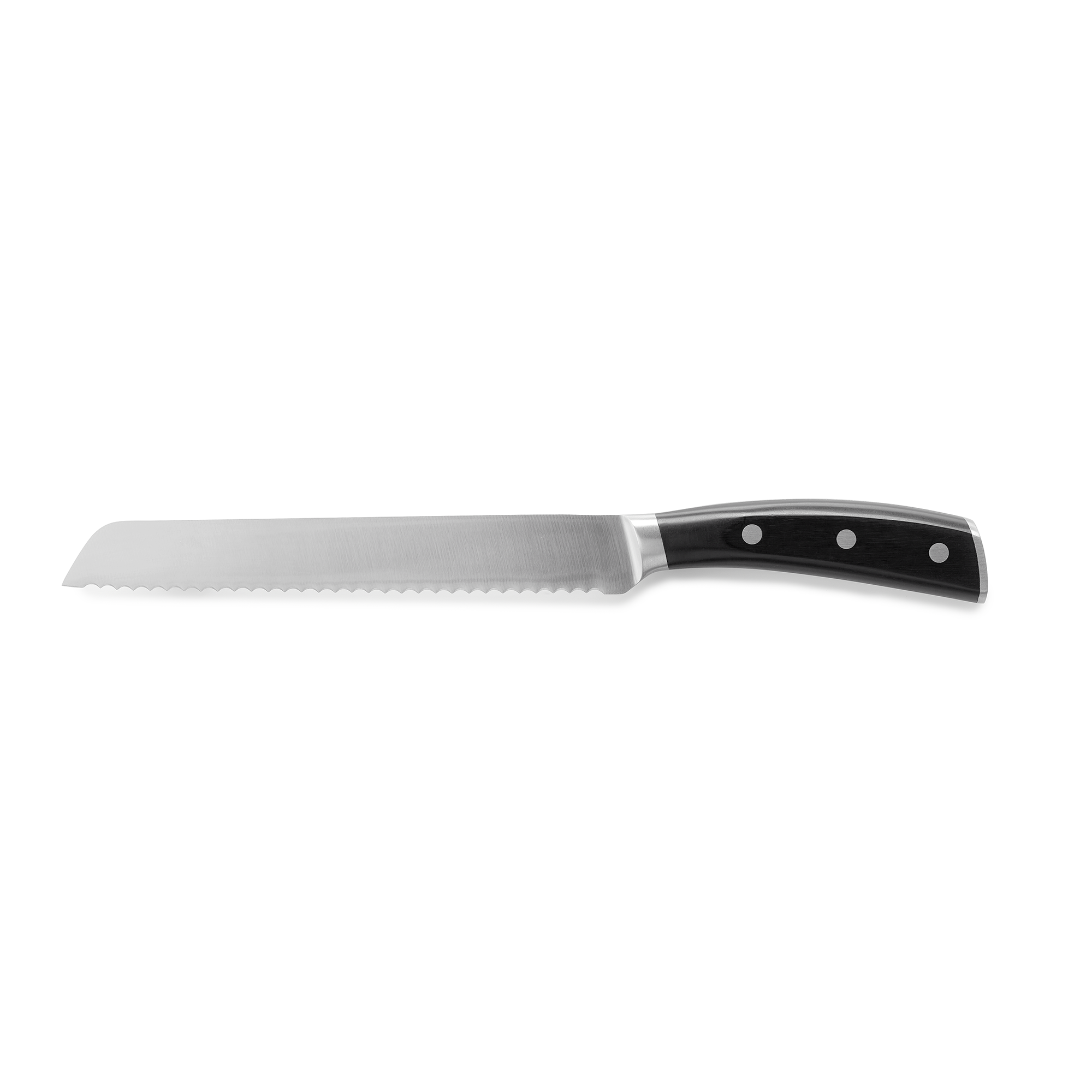WAS Brotmesser CLASSIC STYLE, 33 cm, Klingenstahl 420, Edelstahl