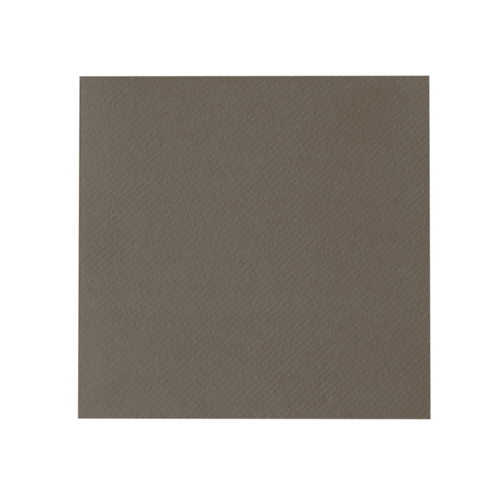 Mank Serviette Basic braun 24 x 24 cm 1/4 Falz