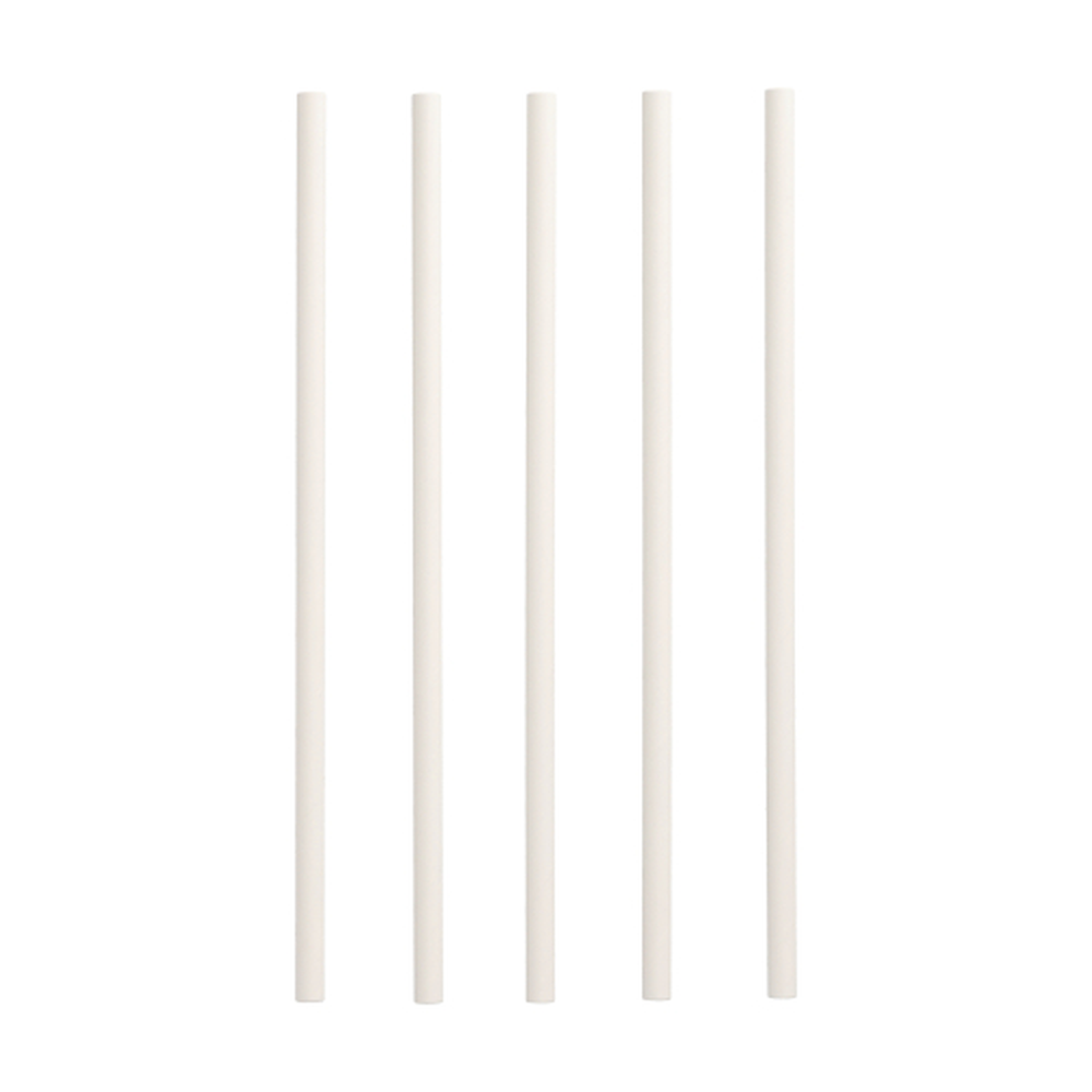 Papstar Shake-Halme, Papier "pure" Ø 8 mm · 25 cm weiss