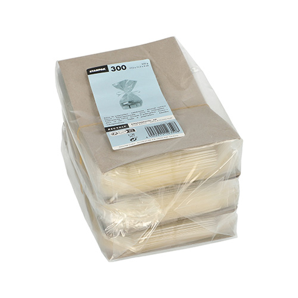 Papstar Bodenbeutel, PP 17,3 cm x 11,5 cm x 4 cm transparent