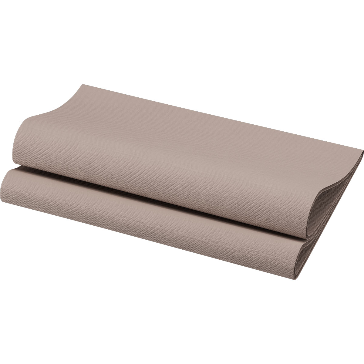 Duni Bio-Dunisoft-Servietten 40 x 40 cm 1/4 Falz greige