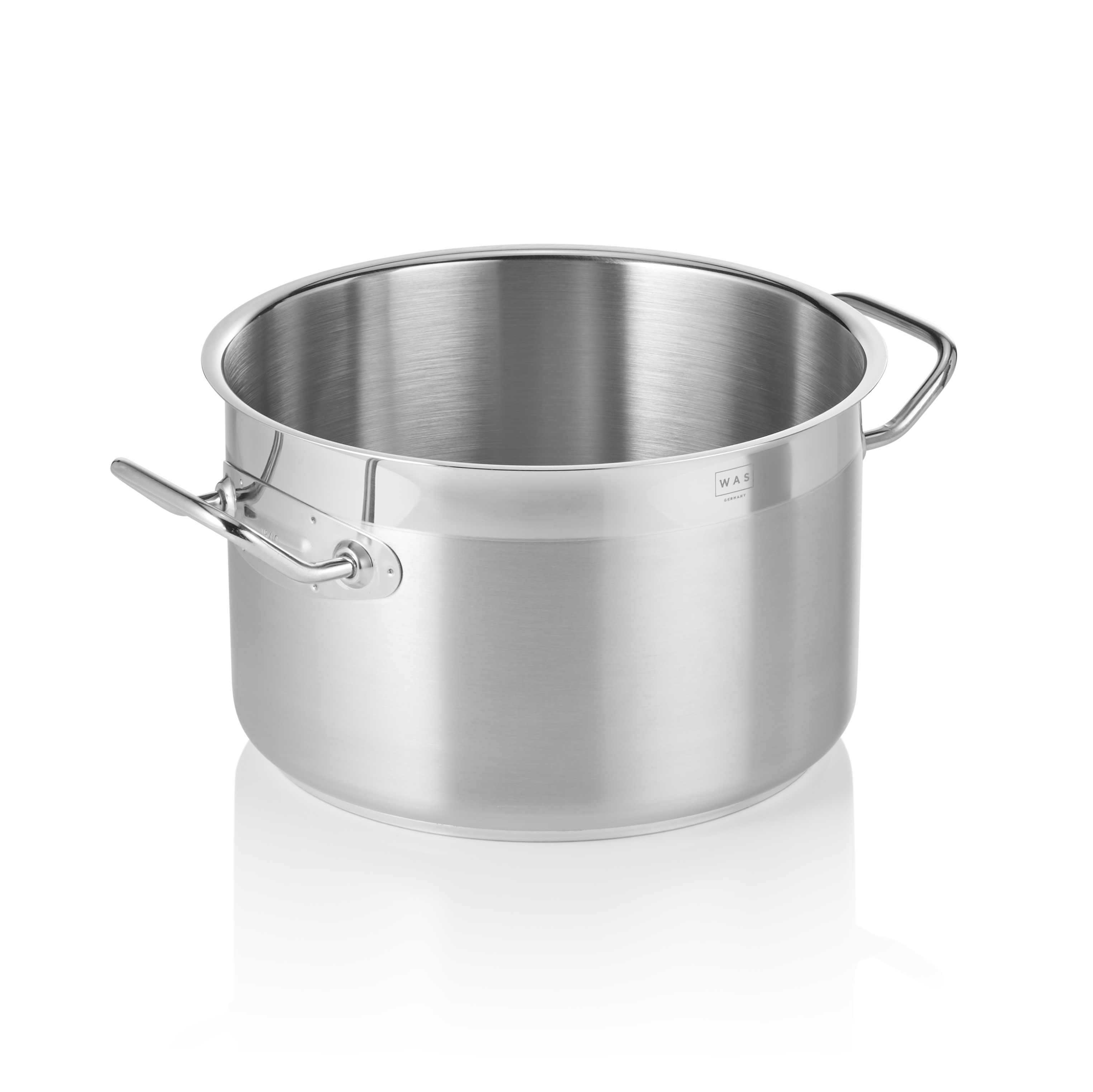 WAS Bratentopf COOKWARE 21, Ø 28 cm, 10 ltr., Chromnickelstahl 18/10