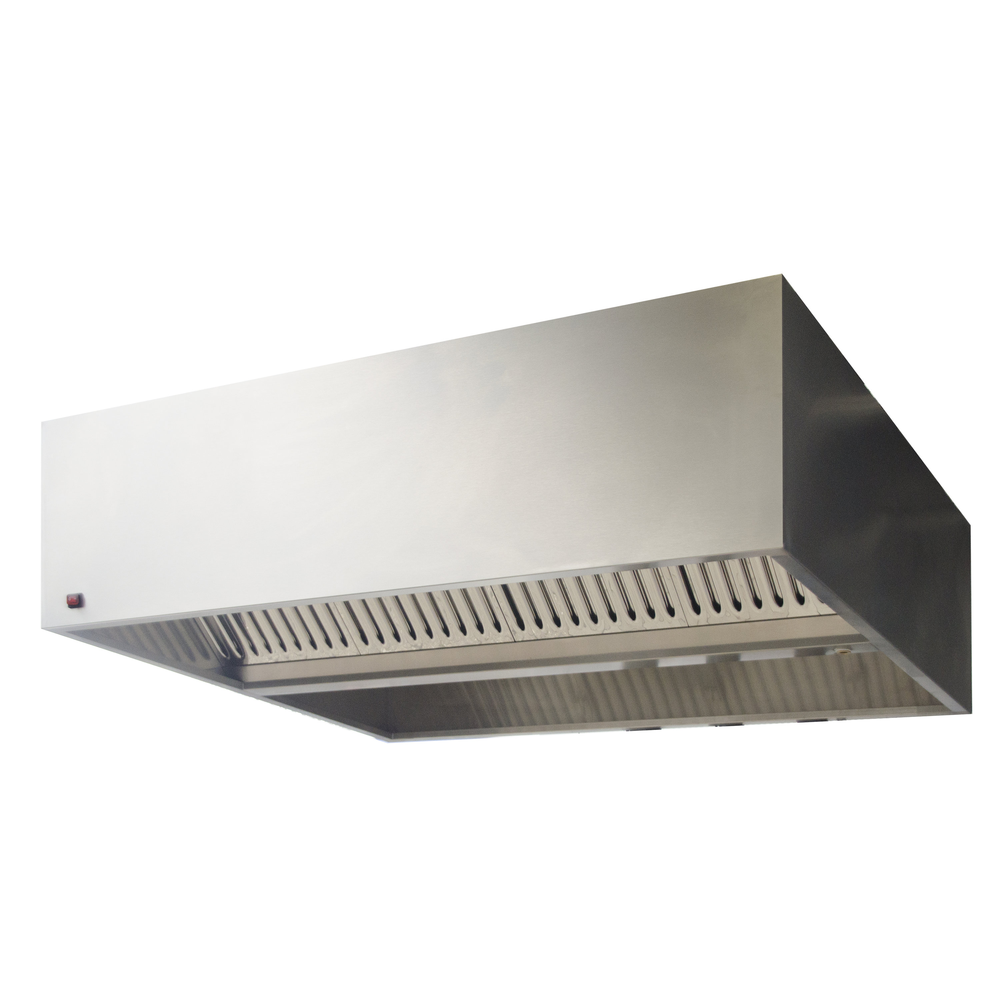 KBS Zentralhaube Kubusform 160x150cm Flammschutzfilter Typ F1
