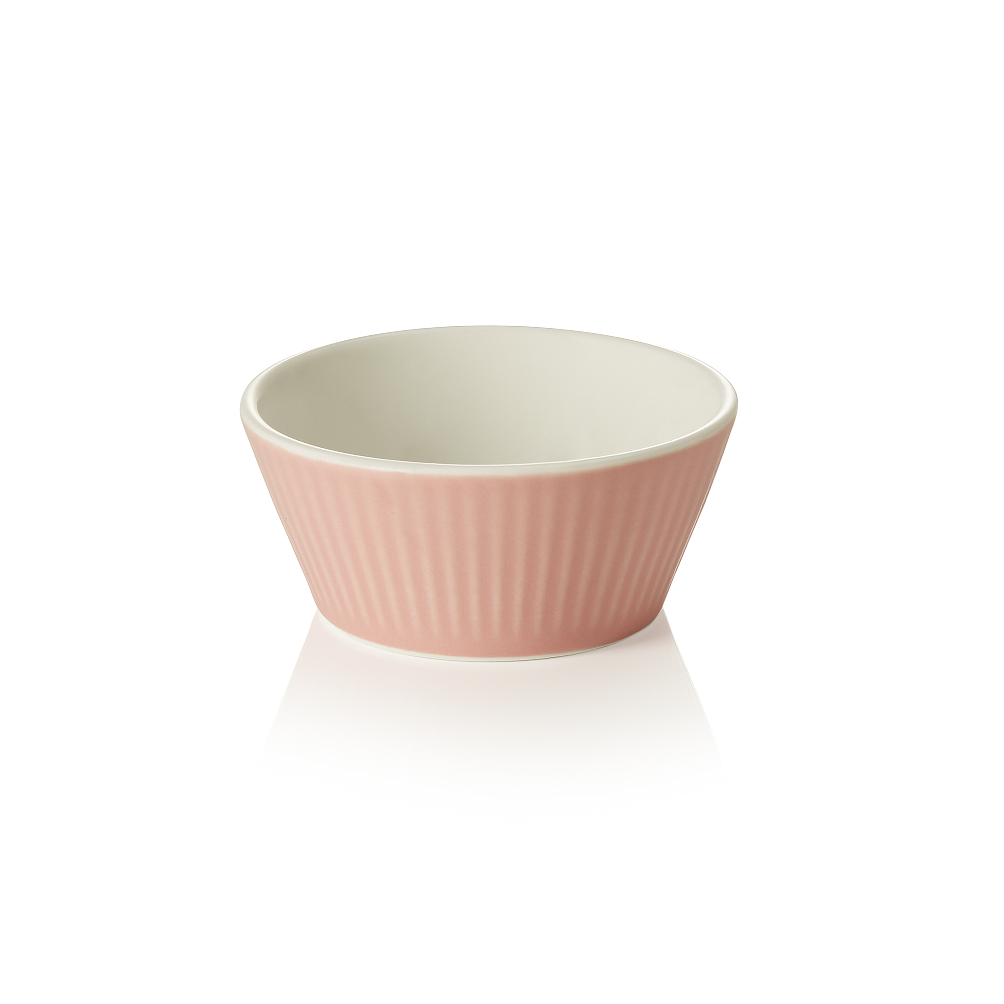 WAS Ragout Fin Set, Ø 7 cm, 100 ml, rosa, Set á 6 Stück, Porzellan