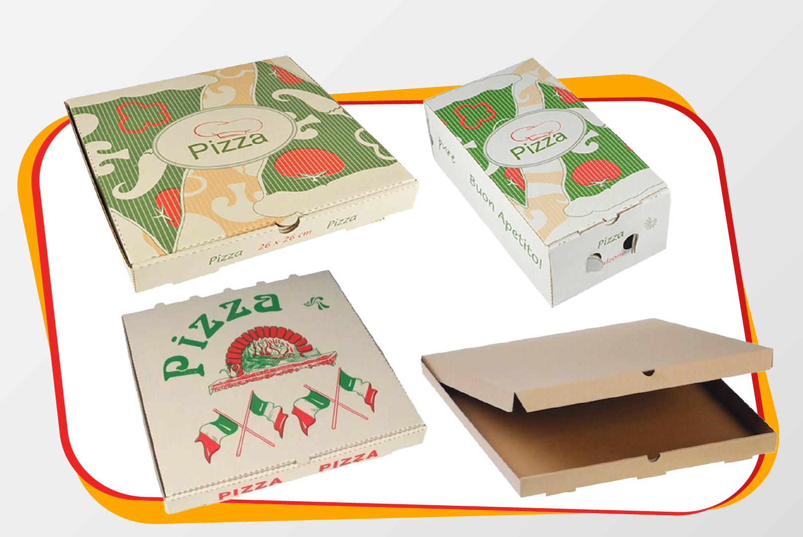Pizzakartons