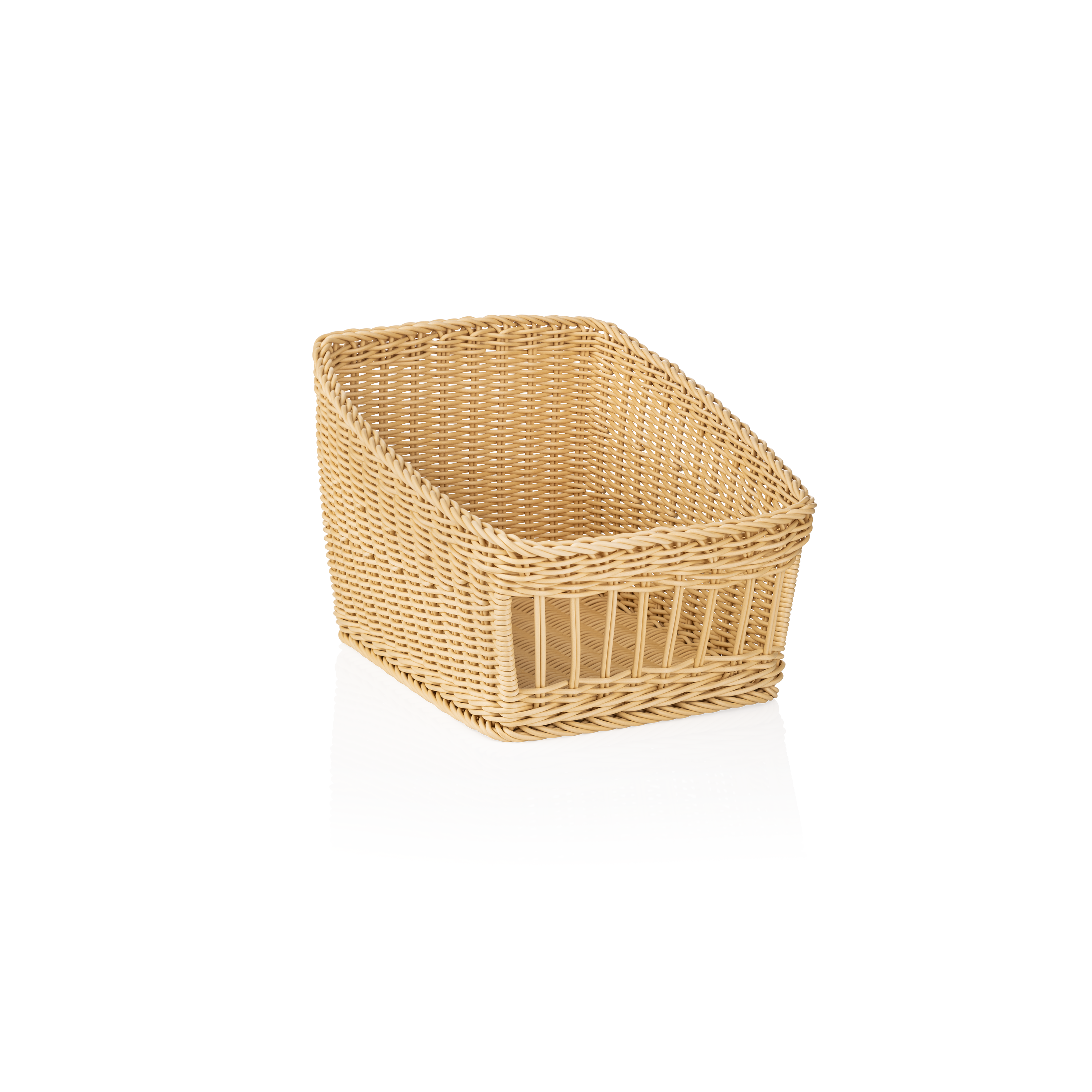WAS Korb WEAVER PRO Systemkörbe, 40 x 30 x 27 cm, hellbeige, Polypropylen