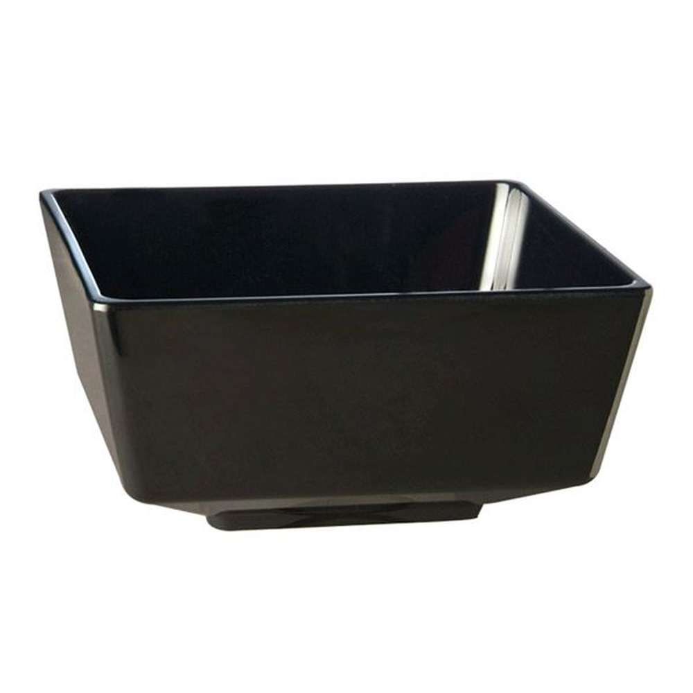 APS Schale -FLOAT- 25 x 25 cm, H: 12 cm , Melamin, schwarz, 4,7 L