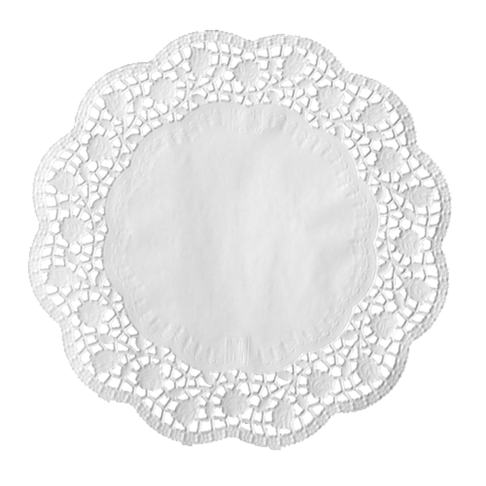 Papstar Tortenspitzen rund Ø 32 cm weiss