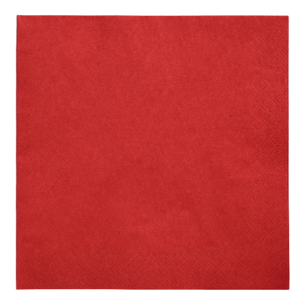 Papstar Servietten, 3-lagig 1/4-Falz 40 cm x 40 cm bordeaux