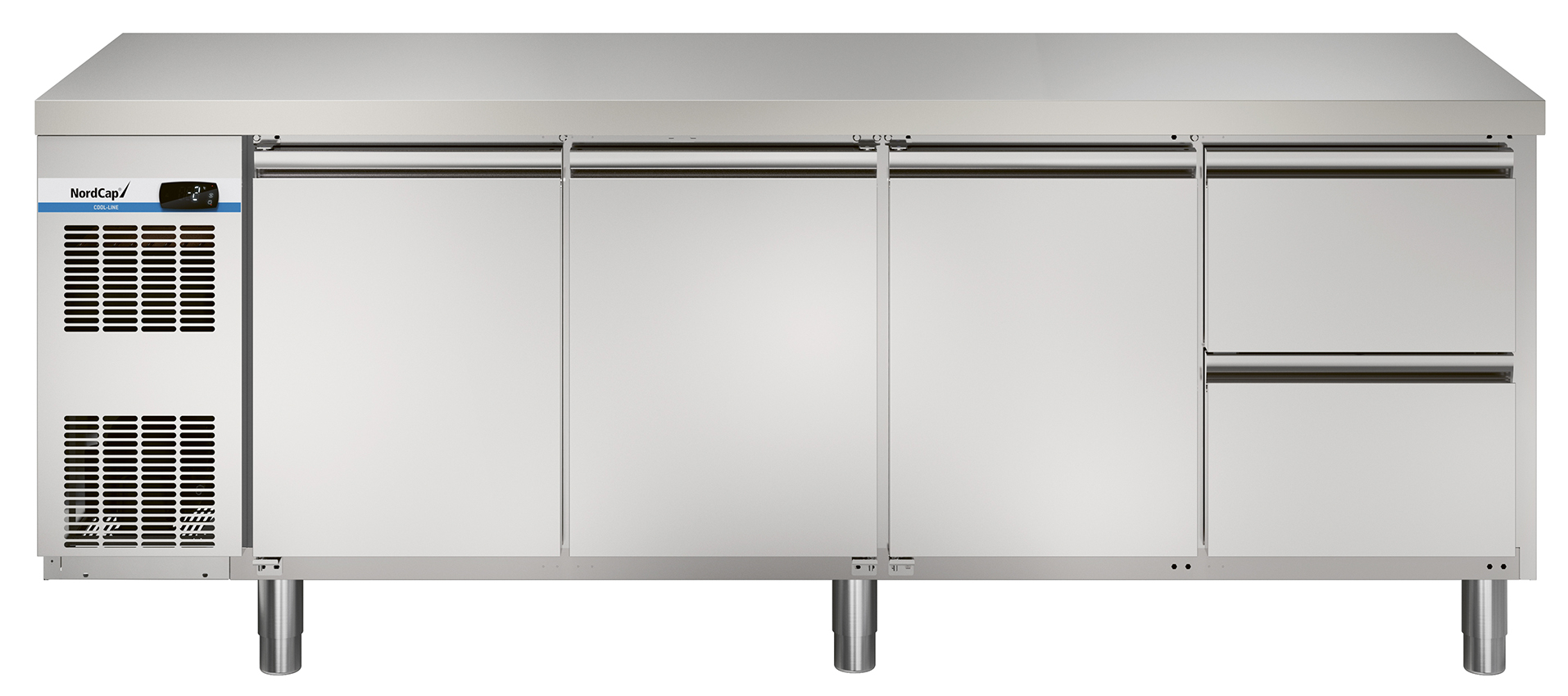 Nordcap COOL-LINE Kühltisch (4 Abteile) KT-CL 2149 3T 2Z