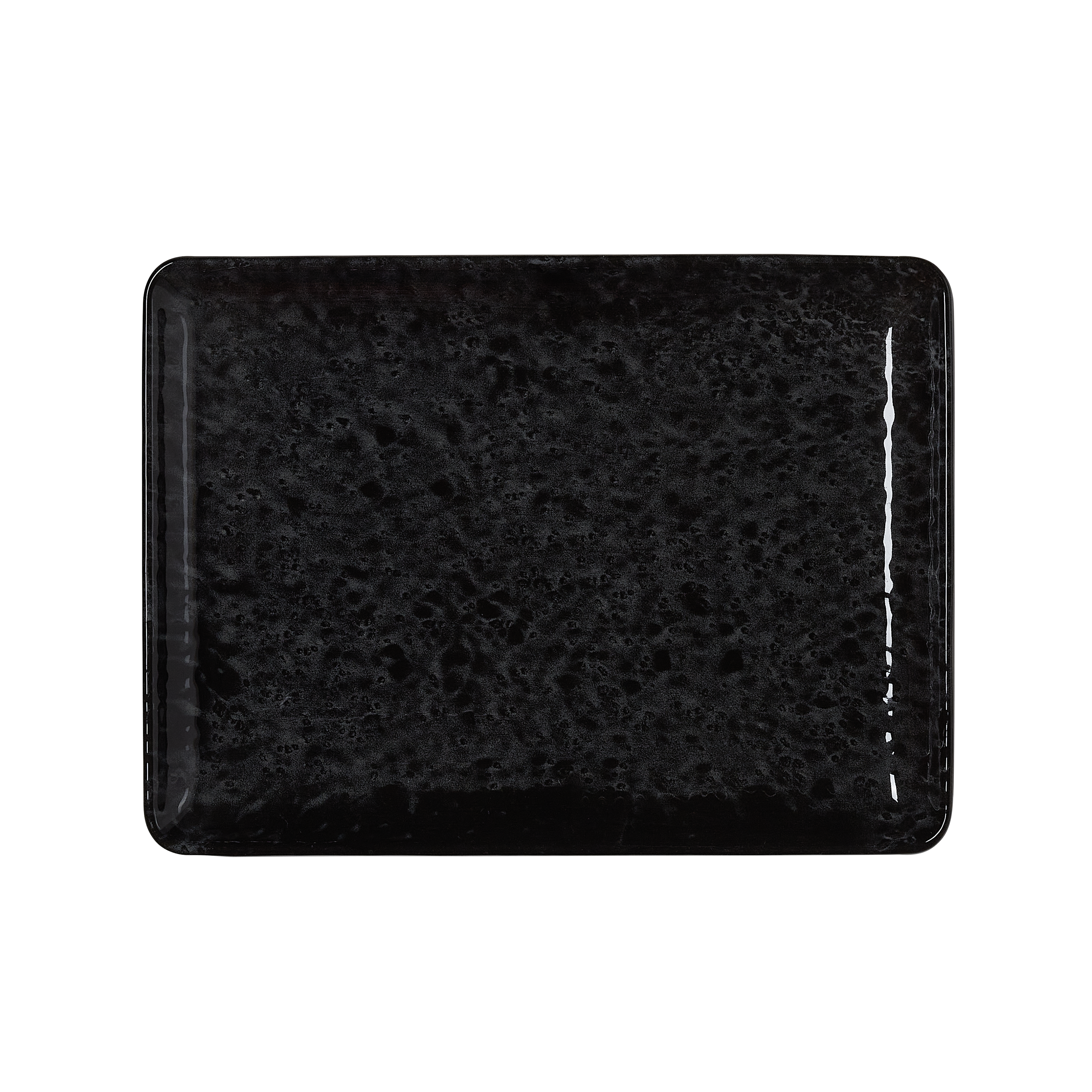 WAS Teller Set VIDA NIGHT, flach, 23 x 17 cm, Set á 6 Stück, night, Porzellan