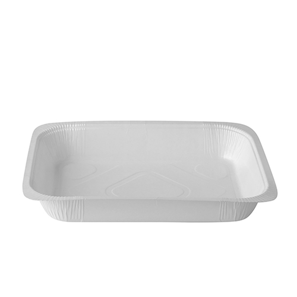 Papstar Siegelschalen, Pappe eckig 1200 ml 4,2 cm x 18,9 cm x 24,8 cm weiss