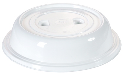 Contacto Tellerglocke 25,3 cm weiß ohne Griffloch,