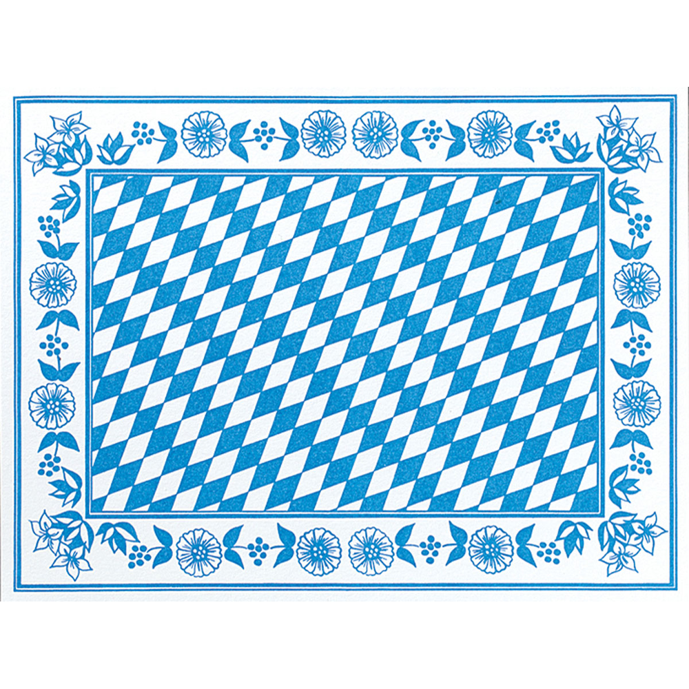 Duni Dunicel-Tischsets 30 x 40 cm Bayer. Raute