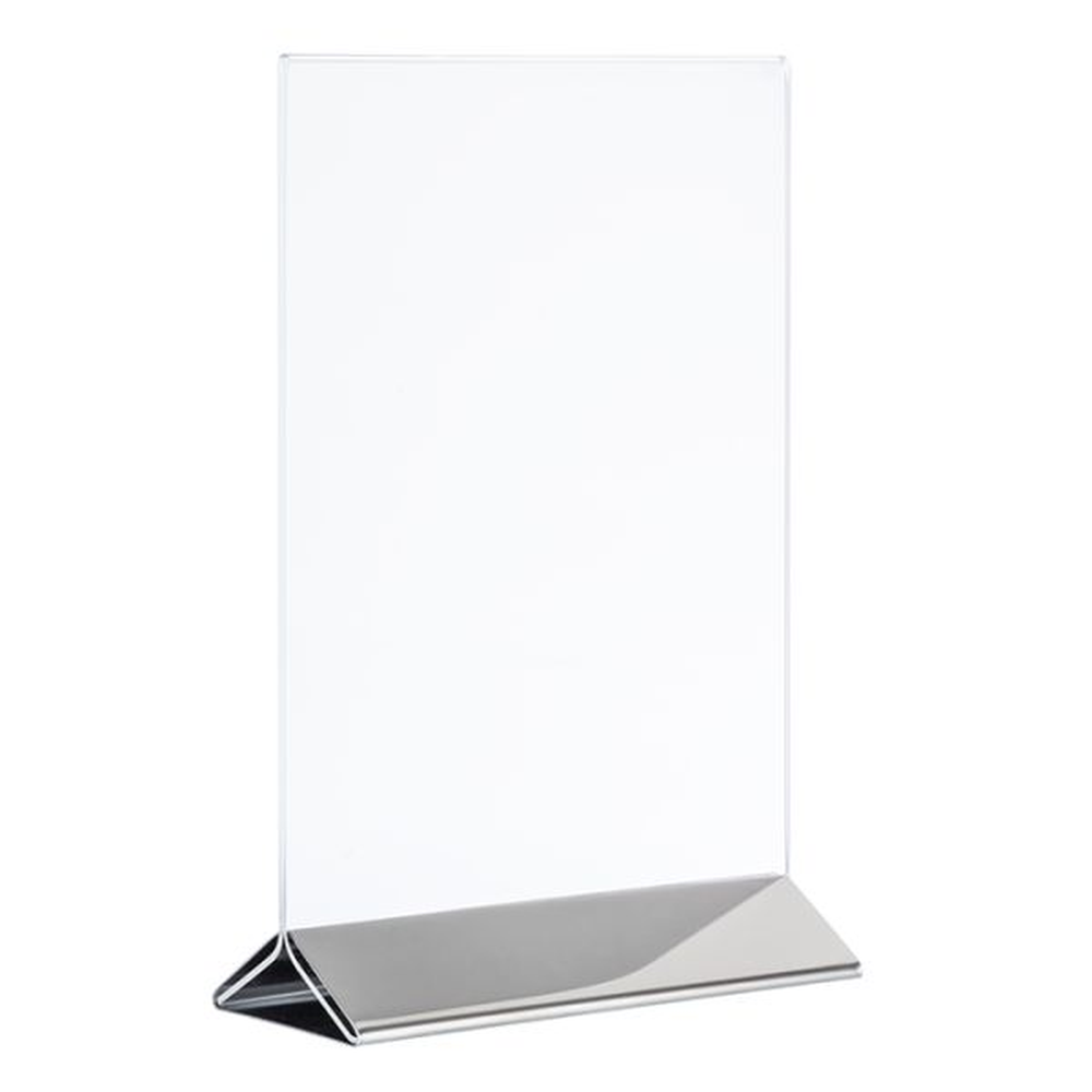APS Kartenhalter, 2-teilig 15 x 7 cm, H: 23 cm
