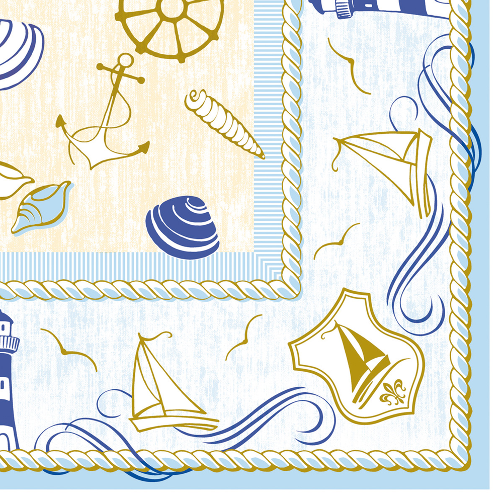 Mank Serviette Coast 40 x 40 cm 1/4 Falz