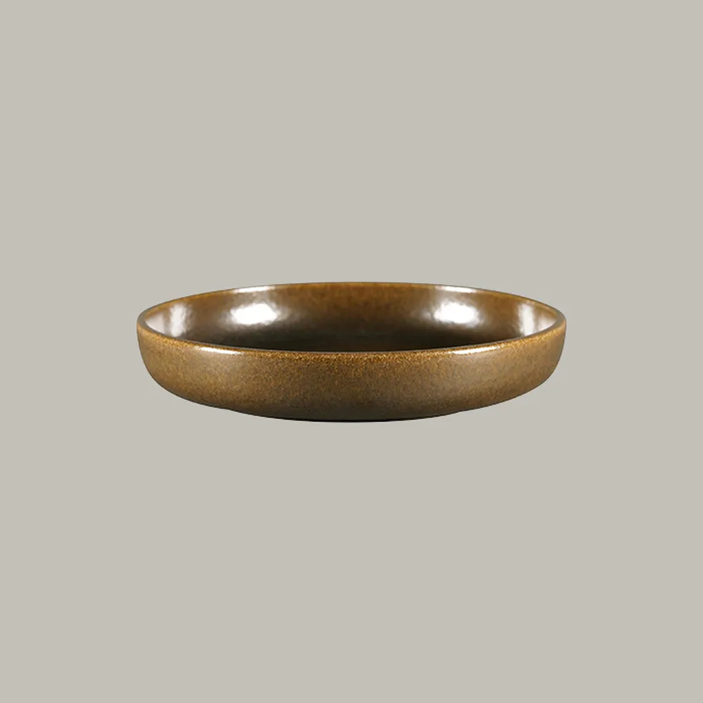 RAK Teller tief rund - rust Serie: Ease Ø 25.8 cm / Ht. 4 cm / Cont. 151 cl